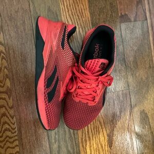 Red Reebok nanos
